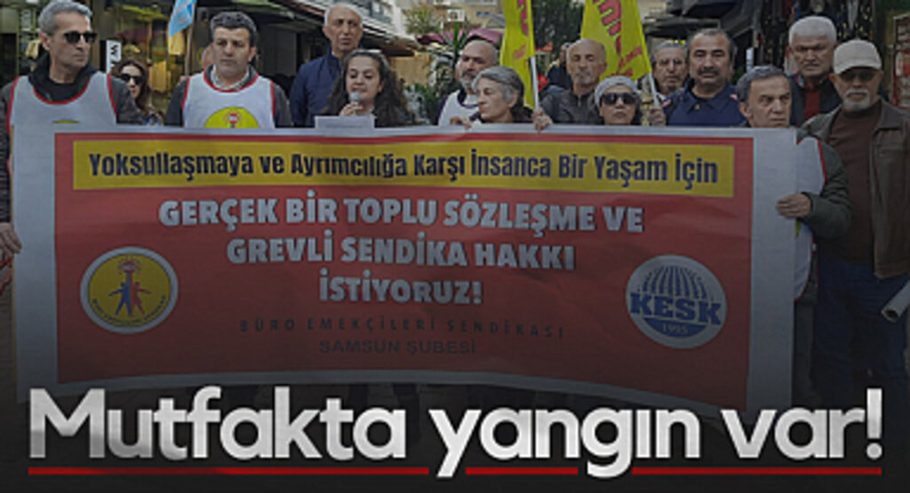 BES Samsun Şubesi: Mutfakta Yangın Var!