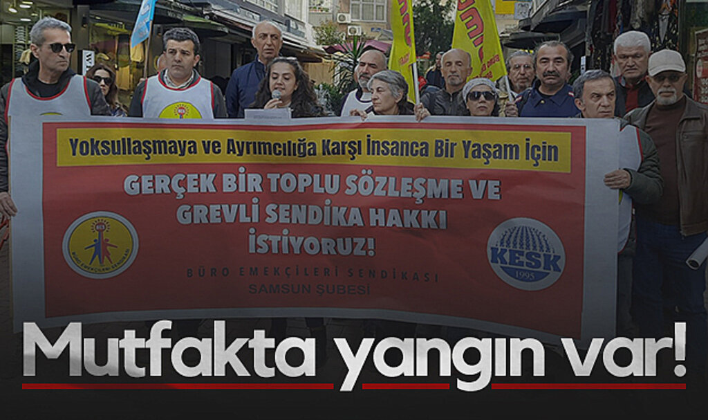BES Samsun Şubesi: Mutfakta Yangın Var!