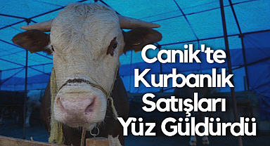 Canik'te Kurbanlık Satışları Yüz Güldürdü