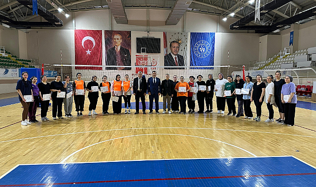 Çarşamba'da Aile Yılına Özel Voleybol Turnuvası