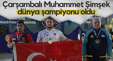Çarşambalı Muhammet Şimşek Dünya Şampiyonu Oldu