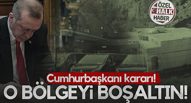 Cumhurbaşkanı Kararı! Samsun'daki O Bölge Boşaltılacak...