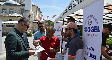 Havza’da Gençlere Oryantiring Heyecanı