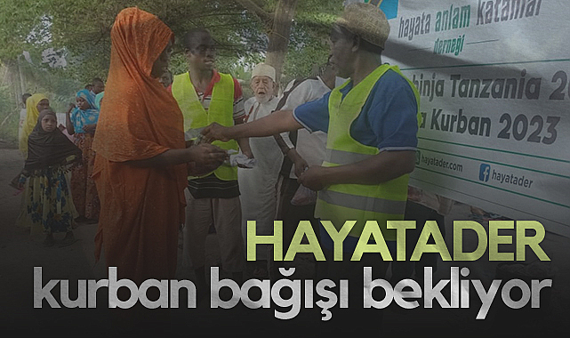 HAYATADER Kurban Bağışı Bekliyor