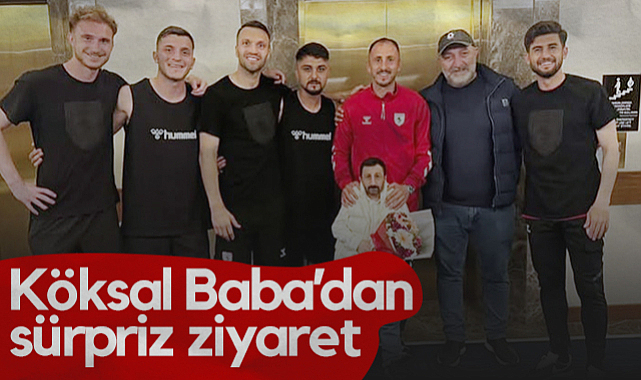 Köksal Baba'dan Samsunspor'a Sürpriz Ziyaret