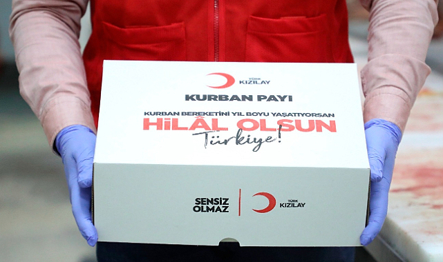 Kurban Vekaletinde Samsun'da Kızılay'a Bağışlar Artarak Sürüyor!