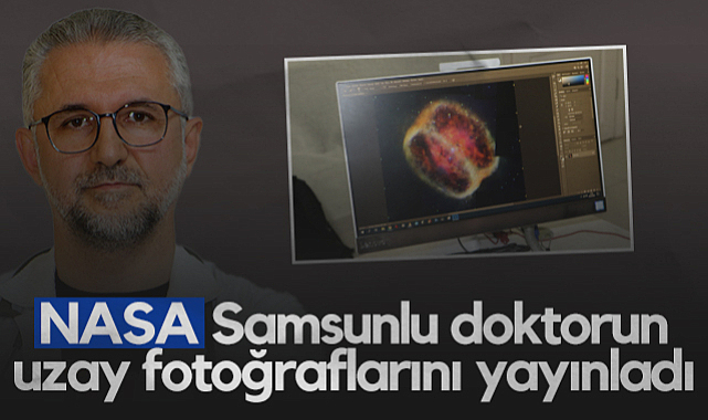 NASA, Samsunlu Doktorun Uzay Fotoğraflarını Yayınladı