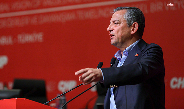 Özgür Özel: Türkiye Bir Sivil Darbe Sürecindedir