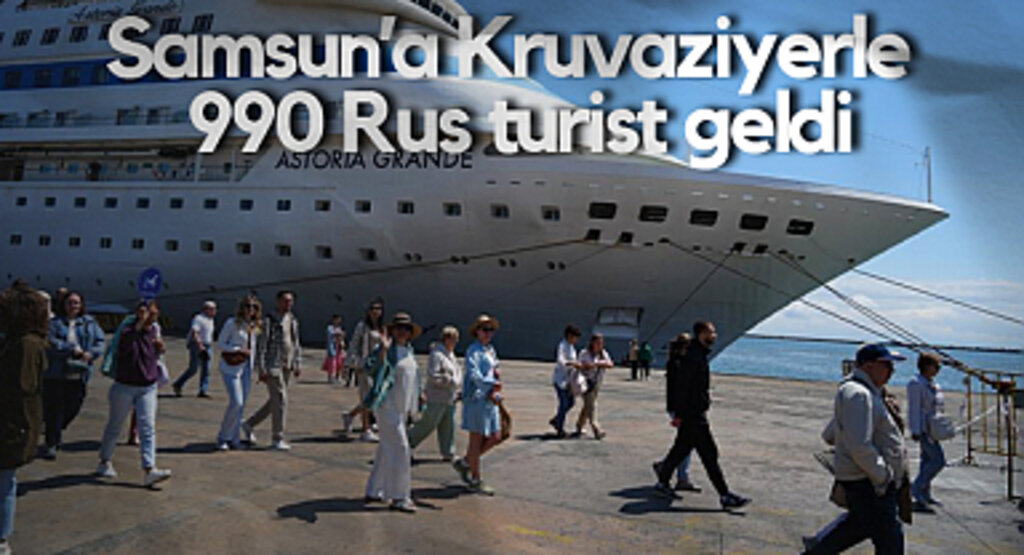 Rus Turistler Samsun’a Yoğun İlgi Gösteriyor