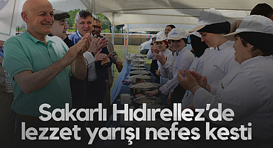 Sakarlı Hıdırellez’de Lezzet Yarışı Nefes Kesti!
