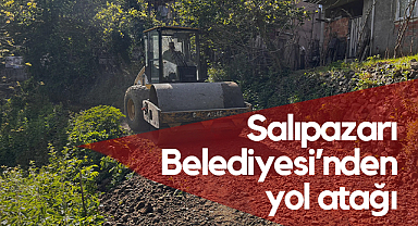 Salıpazarı Belediyesi’nden Yol Atağı