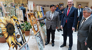 Samsun Adliyesi’nde El Sanatları Sergisi