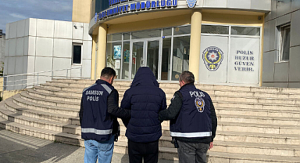 Samsun'da 13 Yıl 9 Ay Cezası Bulunan Hükümlü Cezaevine Gönderildi
