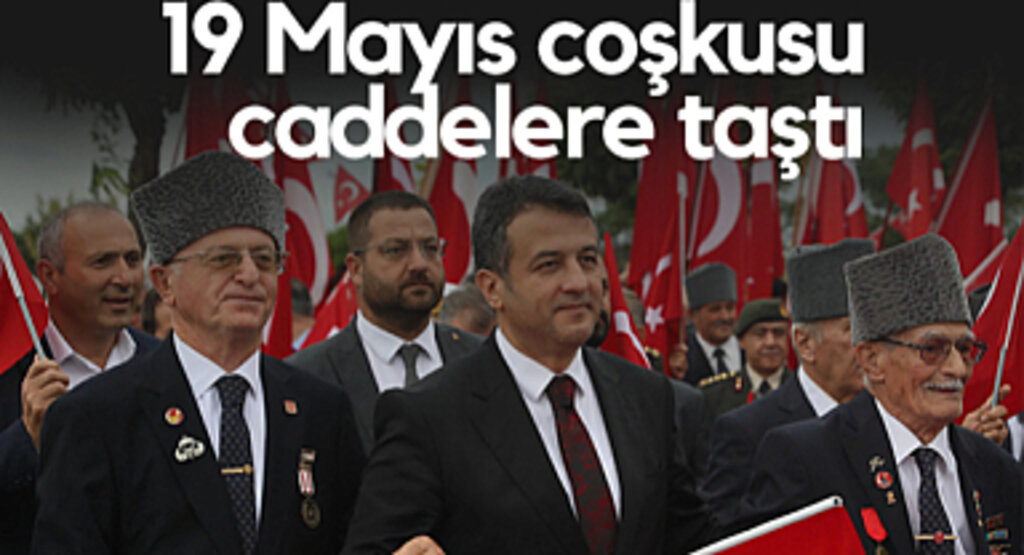 Samsun’da 19 Mayıs Coşkusu Caddelere Taştı