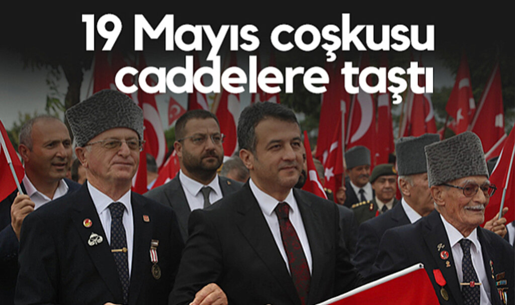 Samsun'da 19 Mayıs Coşkusu Caddelere Taştı