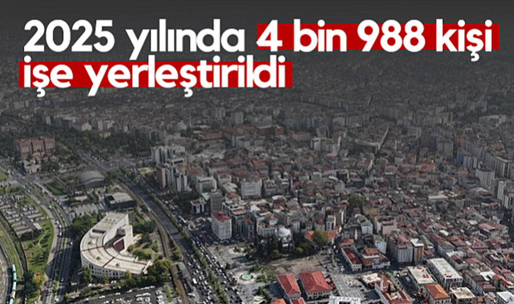 Samsun’da 2025’te 4 Bin 988 Kişi İstihdam Edildi