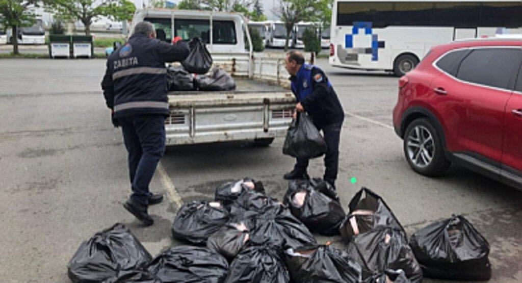 Samsun’da 500 Kilo İç Yağına El Konuldu