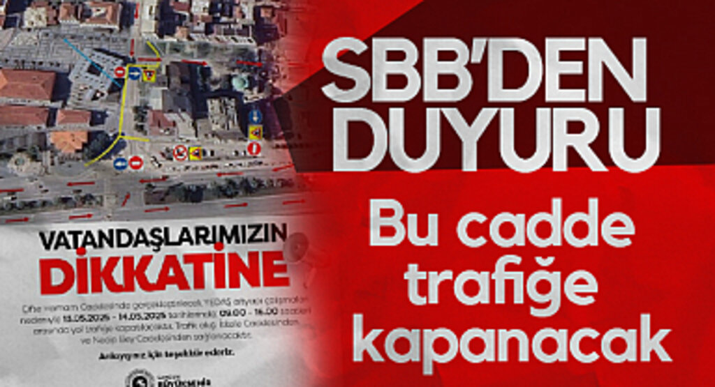 Samsun’da Altyapı Çalışması: Bu Cadde Trafiğe Kapanacak
