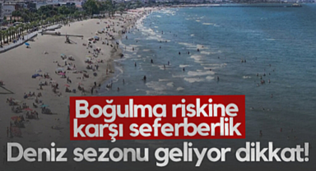 Samsun'da Boğulma Riskine Karşı Seferberlik! Deniz Sezonu Geliyor Dikkat!