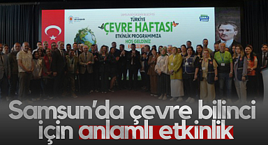 Samsun'da Çevre Bilinci İçin Anlamlı Etkinlik: Doğa Dostu Öğrenciler Ödüllendirildi