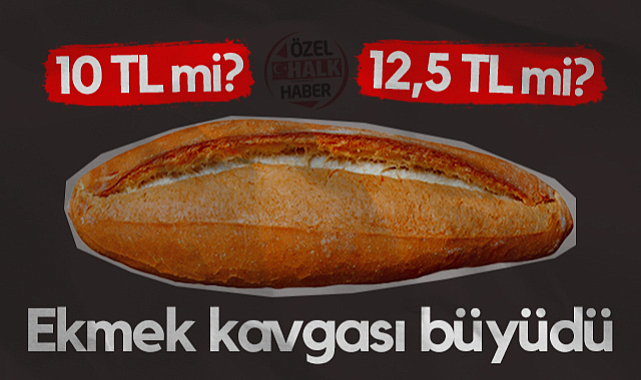 Samsun'da Ekmek Kavgası Büyüdü! 10 Lira mı, 12,5 Lira mı?