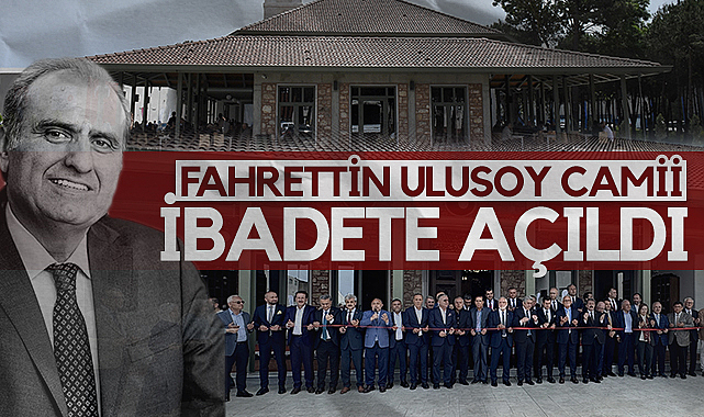 Samsun'da Fahrettin Ulusoy Camii İbadete Açıldı