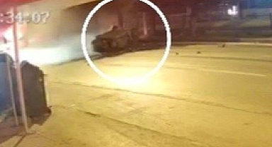 Samsun’da Feci Kaza Kamerada: 2 Kişi Yaralandı