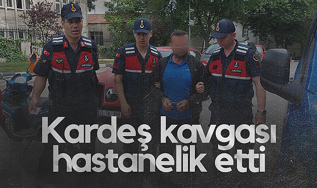 Samsun'da Kardeş Kavgası Hastanelik Etti