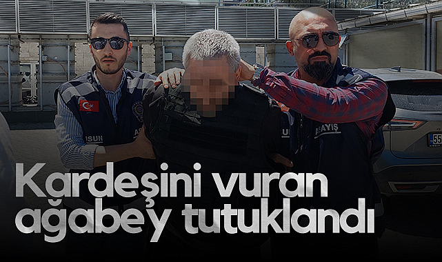 Samsun'da Kardeşini Vuran Ağabey Tutuklandı