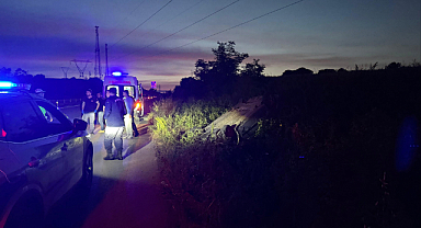 Samsun’da Otomobil Hendeğe Devrildi: Sürücü Yaralandı