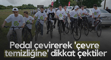 Samsun'da Pedallar Temiz Çevre İçin Döndü