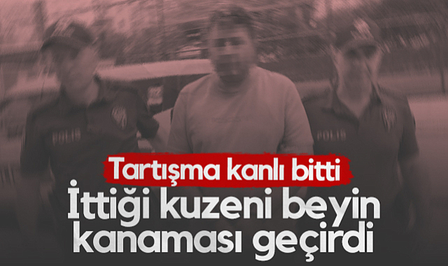 Samsun'da Tartışma Kanlı Bitti! İttiği Kuzeni Beyin Kanaması Geçirdi