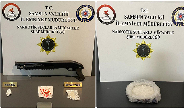 Samsun'da Uyuşturucu Operasyonu: 3 Gözaltı