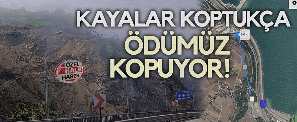 Samsun'da Vatandaş Tedirgin: Kayalar Koptukça Ödümüz Kopuyor!
