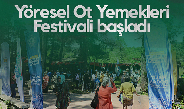 Samsun'da Yöresel Ot Yemekleri Festivali Başladı