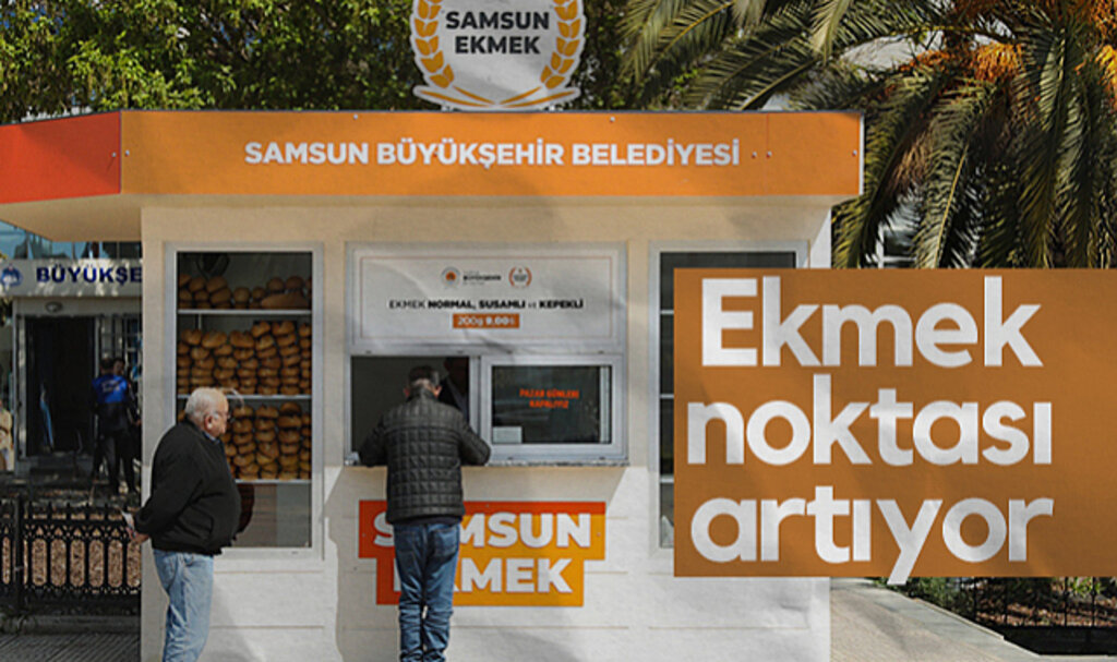 Samsun Ekmek Noktaları 7 İlçeye Ulaştı