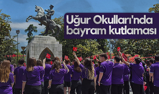 Samsun Uğur Okulları'nda Bayram Kutlaması