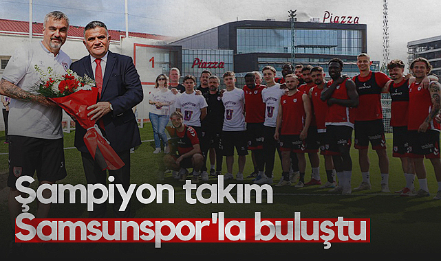 Samsun Uğur Okulları’ndan Samsunspor’a Şampiyonluk Ziyareti