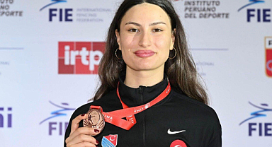 Samsunlu Sporcu Nisanur Erbil'den Bronz Madalya