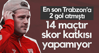 Samsunspor'da Holse'nin Son Golleri Trabzonspor'a! 14 Maçtır Skor Katkısı Yapamıyor