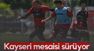 Samsunspor’da Kayserispor Mesaisi Sürüyor