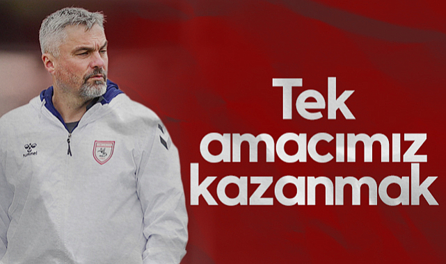 Samsunspor'da Reis'ten Trabzonspor Maçı Öncesi Mesaj: Tek Amacımız Kazanmak