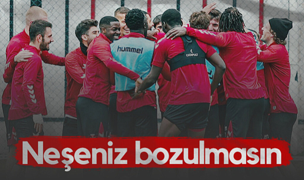 Samsunspor’da Sivasspor Mesaisi Moralli Geçiyor