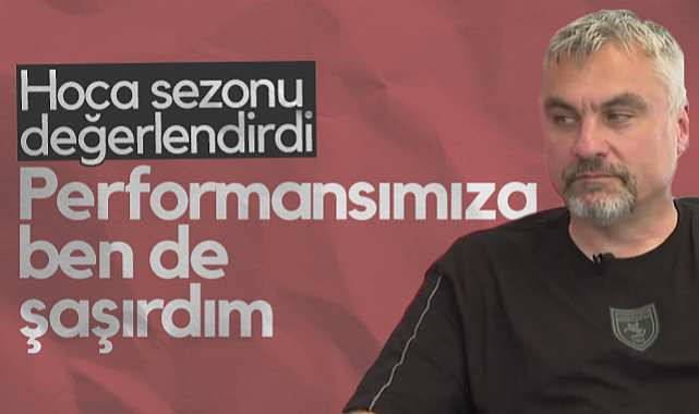 Samsunspor'da Thomas Reis Sezonu Değerlendirdi: Performansımıza Ben de Şaşırdım