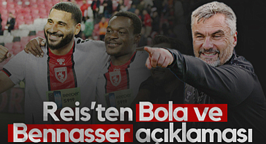 Samsunspor'da Thomas Reis'ten Bola ve Bennasser Açıklaması