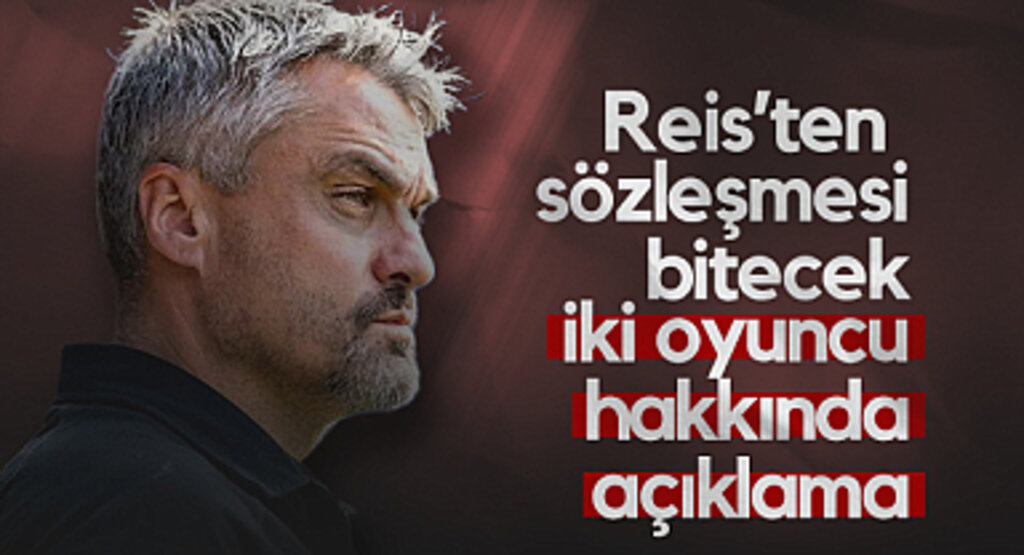 Samsunspor'da Thomas Reis'ten Sözleşmesi Bitecek İki Oyuncu Hakkında Açıklama
