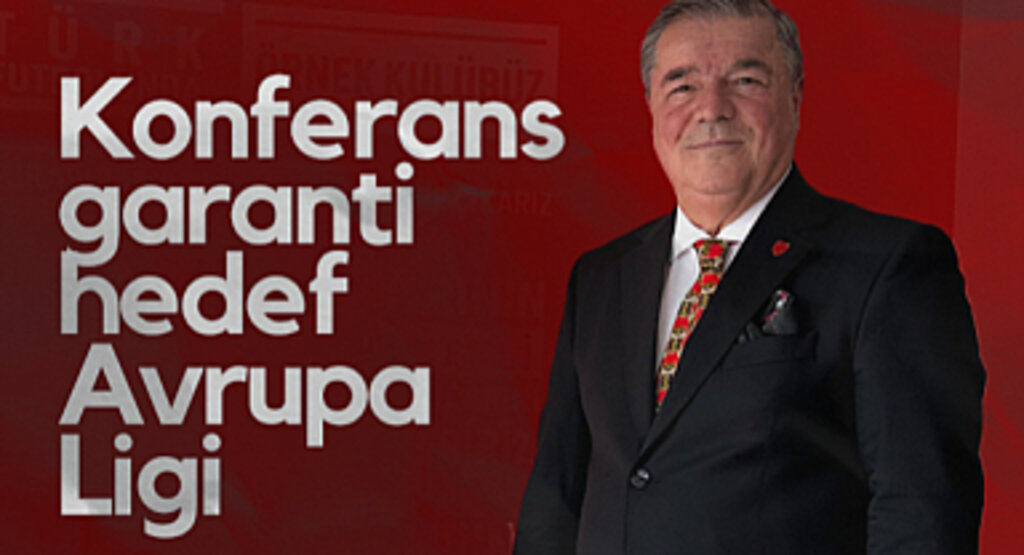 Samsunspor'da Veysel Bilen'den Açıklama: Konferans Ligi Garanti Hedef Avrupa Ligi