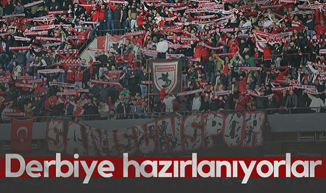 Samsunspor Taraftarı Trabzonspor Derbisine Hazırlanıyor
