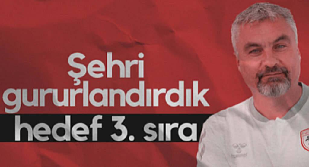 Samsunspor Teknik Direktörü Thomas Reis: Şehri Gururlandırdık, Hedef 3. Sıra