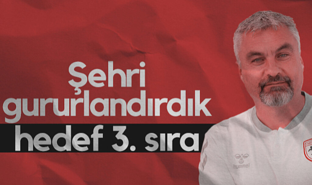 Samsunspor Teknik Direktörü Thomas Reis: Şehri Gururlandırdık, Hedef 3. Sıra